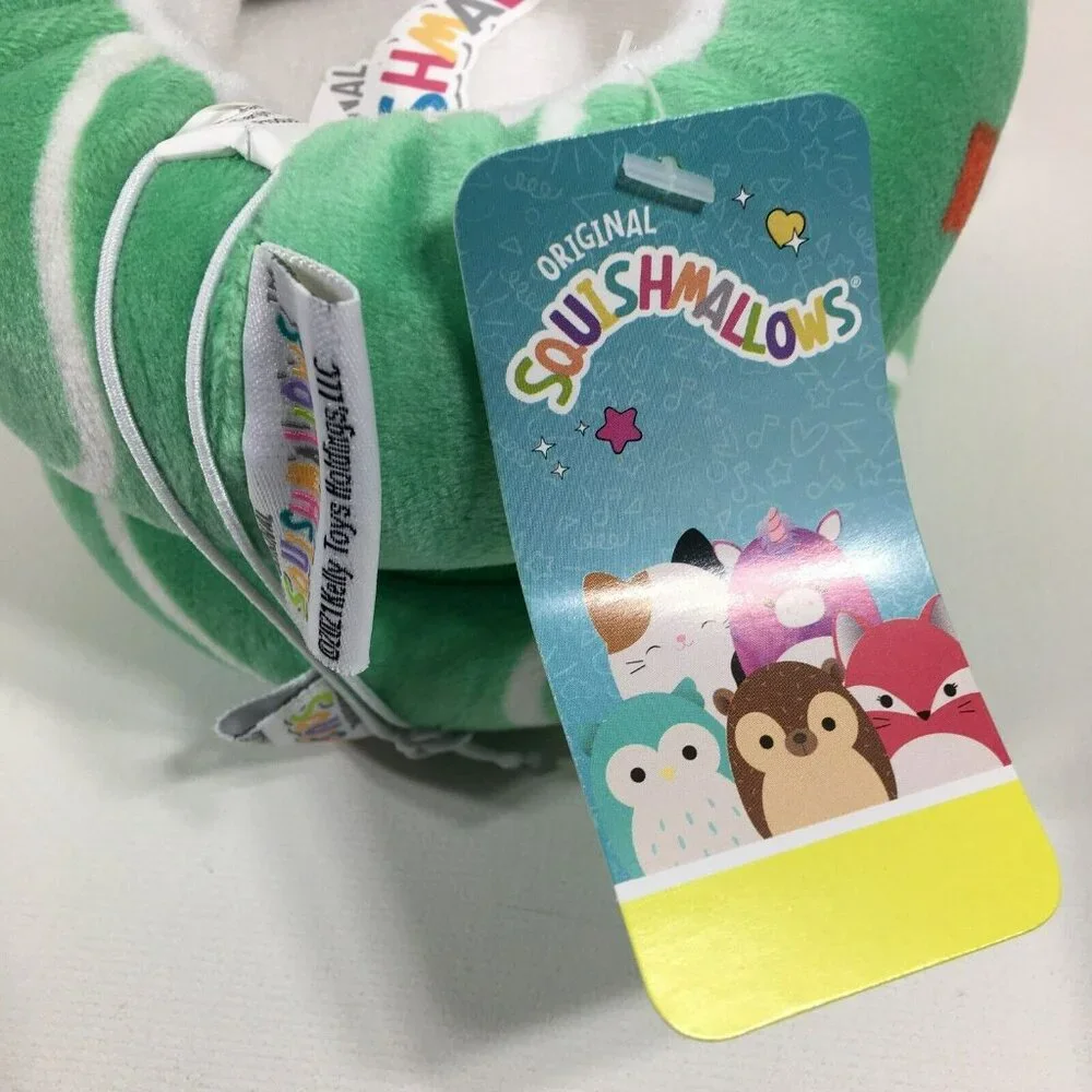 Squishmallows Kids Carol Tree Christmas Slippers Size 11-12 Green